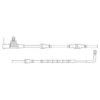 LANDROVER LRO33295 Warning Contact, brake pad wear
